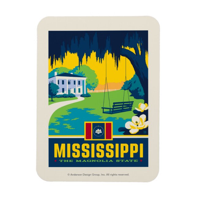 Tillståndsprioritet | Mississippi Magnet (Vertikal)