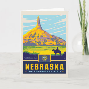 Tillståndsprioritet Nebraska Kort