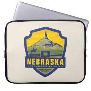 Tillståndsprioritet Nebraska Laptop Fodral