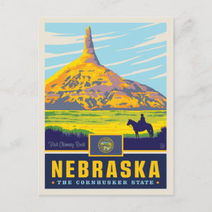 Tillståndsprioritet Nebraska Vykort