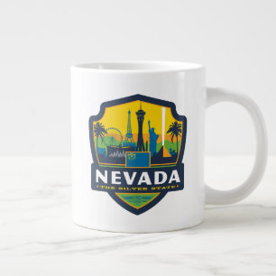 Tillståndsprioritet Nevada Jumbo Mugg