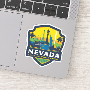 Tillståndsprioritet Nevada Klistermärken
