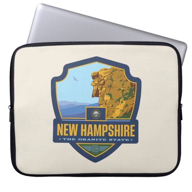 Tillståndsprioritet | New Hampshire Laptop Fodral (Framsidan)