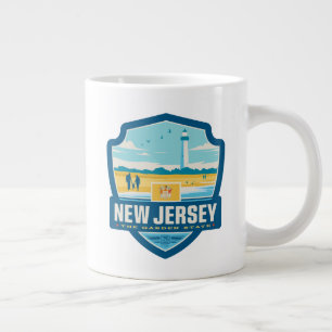 Tillståndsprioritet NEW JERSEY Jumbo Mugg