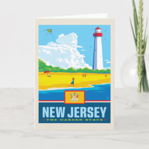 Tillståndsprioritet NEW JERSEY Kort