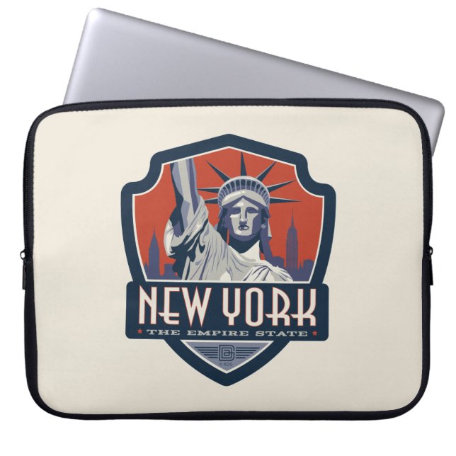 Tillståndsprioritet | New York Laptop Fodral (Framsidan)
