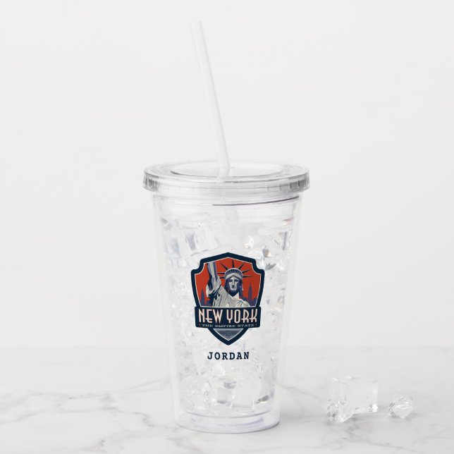 Tillståndsprioritet | New York Take Away Mugg (Framsida Ice)