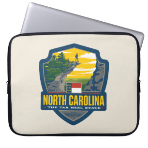 Tillståndsprioritet North Carolina Laptop Fodral