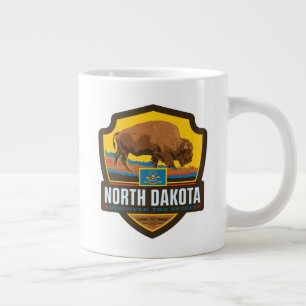 Tillståndsprioritet North Dakota Jumbo Mugg