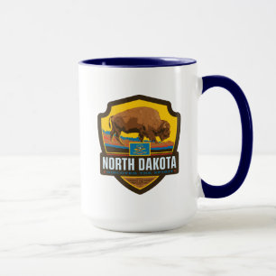Tillståndsprioritet North Dakota Mugg