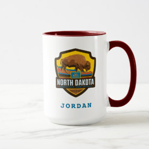 Tillståndsprioritet North Dakota Mugg
