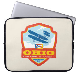 Tillståndsprioritet Ohio Laptop Fodral