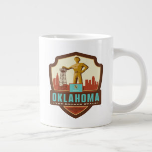 Tillståndsprioritet Oklahoma Jumbo Mugg