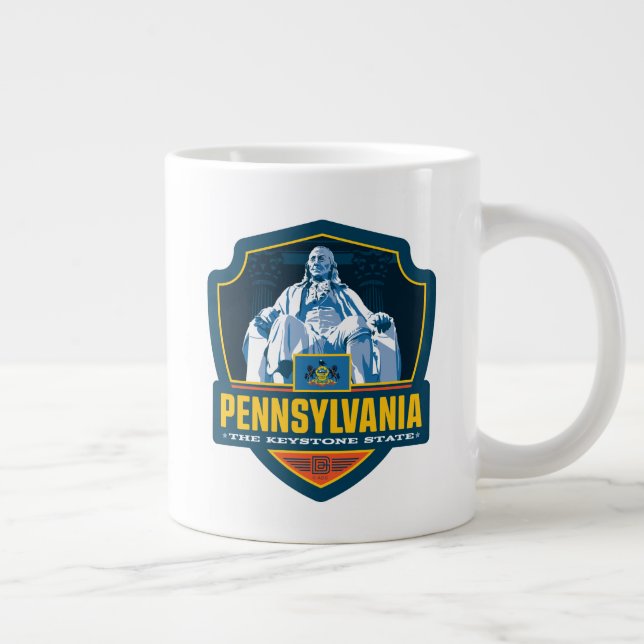 Tillståndsprioritet | Pennsylvania Jumbo Mugg (Höger)