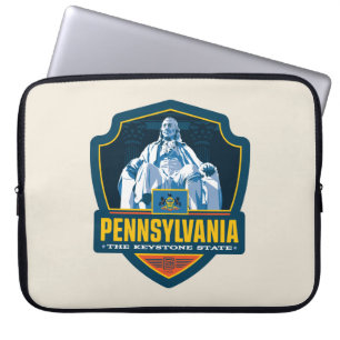 Tillståndsprioritet Pennsylvania Laptop Fodral