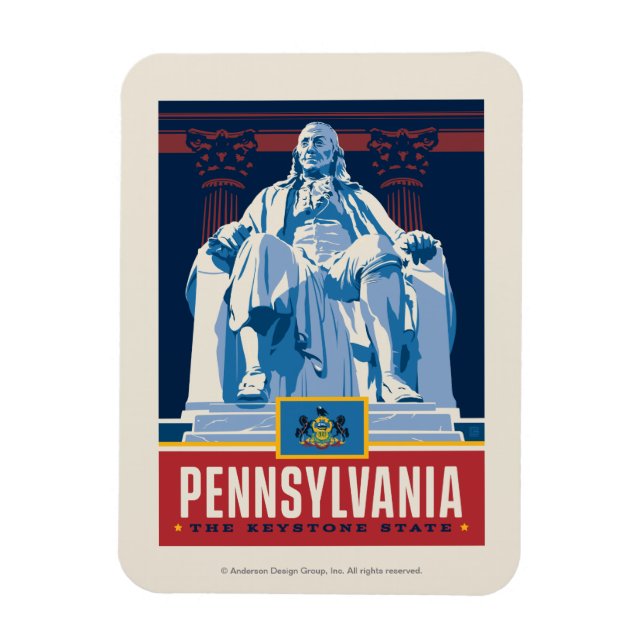 Tillståndsprioritet | Pennsylvania Magnet (Vertikal)