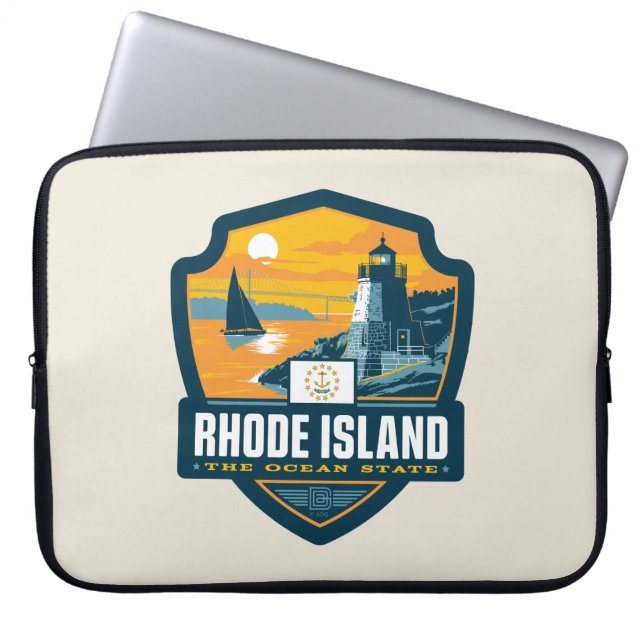Tillståndsprioritet | RHODE ISLAND Laptop Fodral (Framsidan)