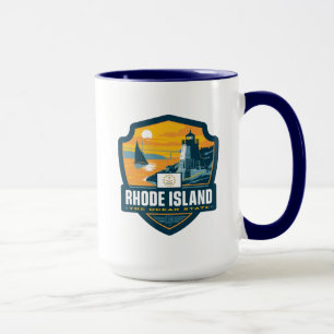 Tillståndsprioritet RHODE ISLAND Mugg