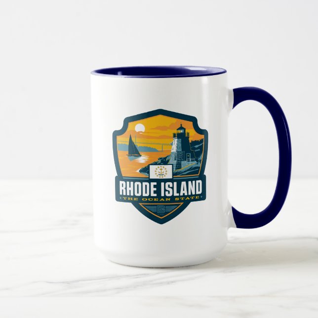 Tillståndsprioritet | RHODE ISLAND Mugg (Höger)