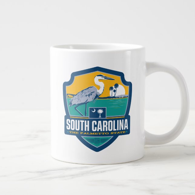 Tillståndsprioritet | South Carolina Jumbo Mugg (Höger)