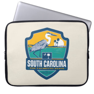 Tillståndsprioritet South Carolina Laptop Fodral