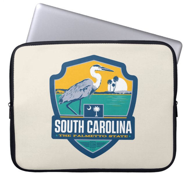 Tillståndsprioritet | South Carolina Laptop Fodral (Framsidan)