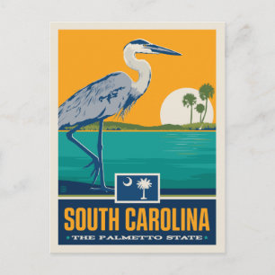 Tillståndsprioritet South Carolina Vykort