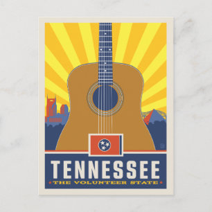 Tillståndsprioritet Tennessee 2 Vykort