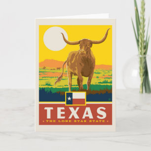 Tillståndsprioritet Texas Kort