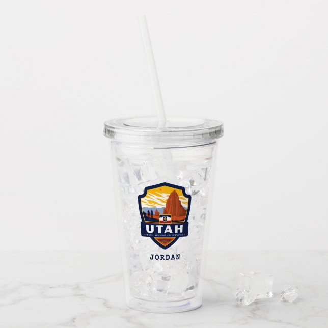 Tillståndsprioritet | Utah Take Away Mugg (Framsida Ice)