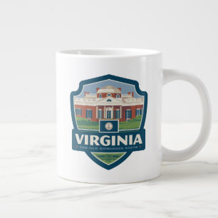 Tillståndsprioritet Virginia Jumbo Mugg