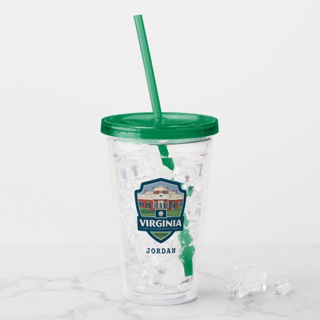 Tillståndsprioritet | Virginia Take Away Mugg (Framsida Ice)