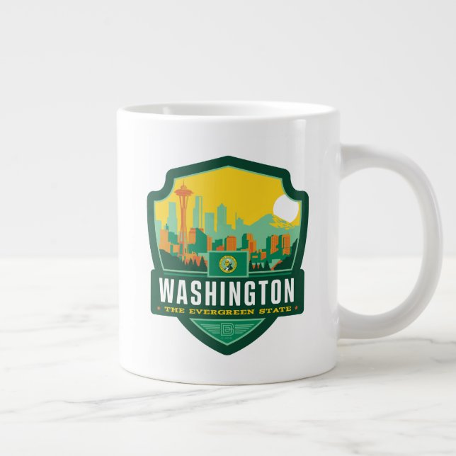 Tillståndsprioritet | Washington Jumbo Mugg (Höger)