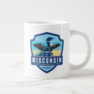 Tillståndsprioritet Wisconsin Jumbo Mugg