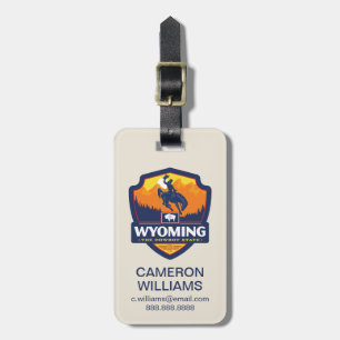 Tillståndsprioritet   Wyoming Bagagebricka