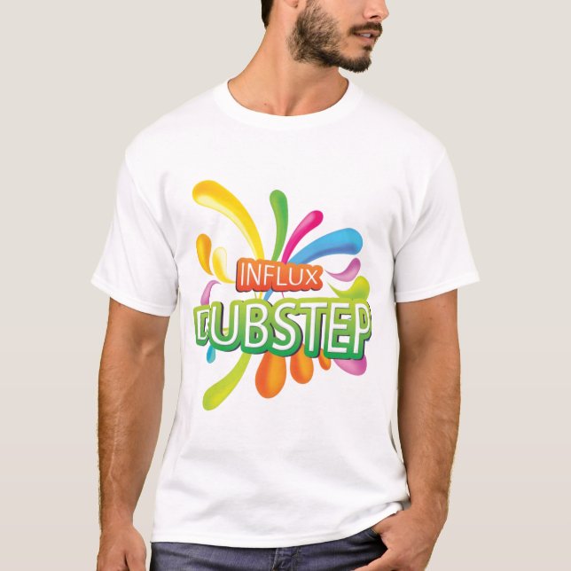 TillströmningDubstep skjorta Tee (Framsida)