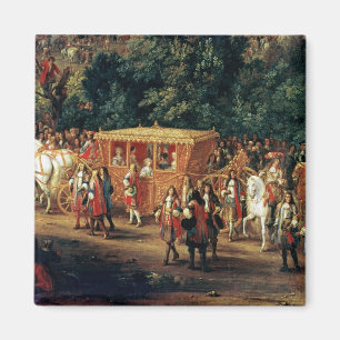 Tillträde av Louis XIV och Maria Theresa in i Magnet