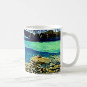 Tillträde till sjömuggen kaffemugg