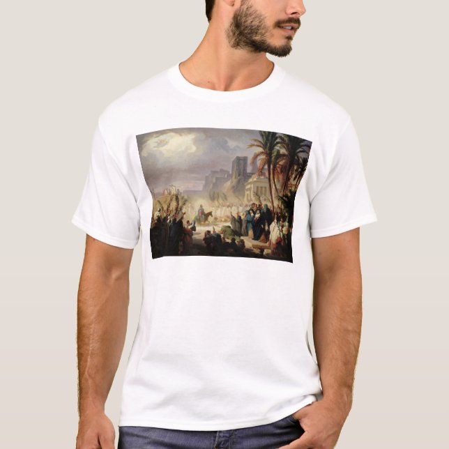Tillträdeet av Kristus in i Jerusalem Tee (Framsida)
