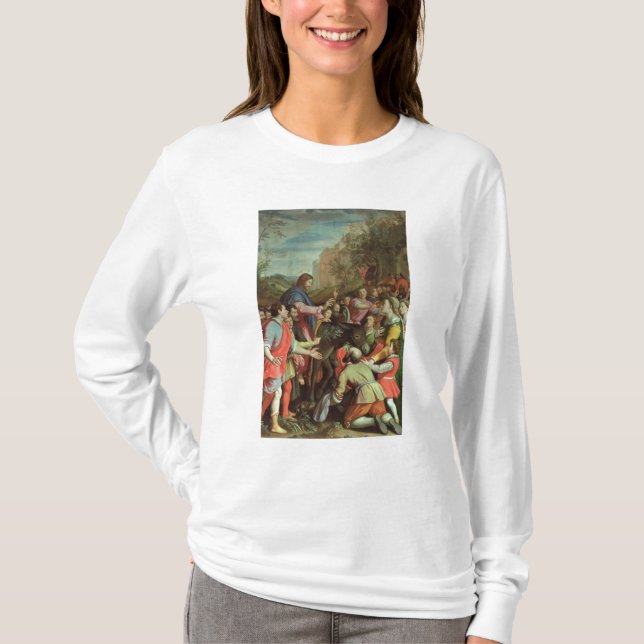Tillträdeet av Kristus in i Jerusalem Tee (Framsida)