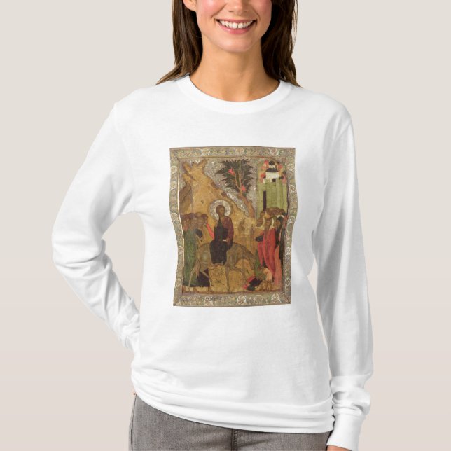 Tillträdeet in i Jerusalem, Moscow skolar Tee (Framsida)