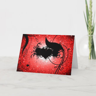 Tilltrasslad kärlek helgkort