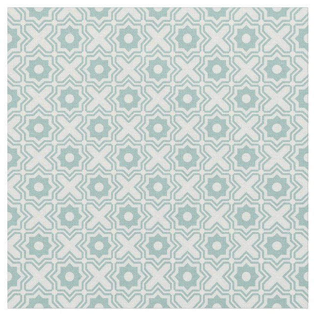 Tilltrasslat gallermönster tyg (Närbild)