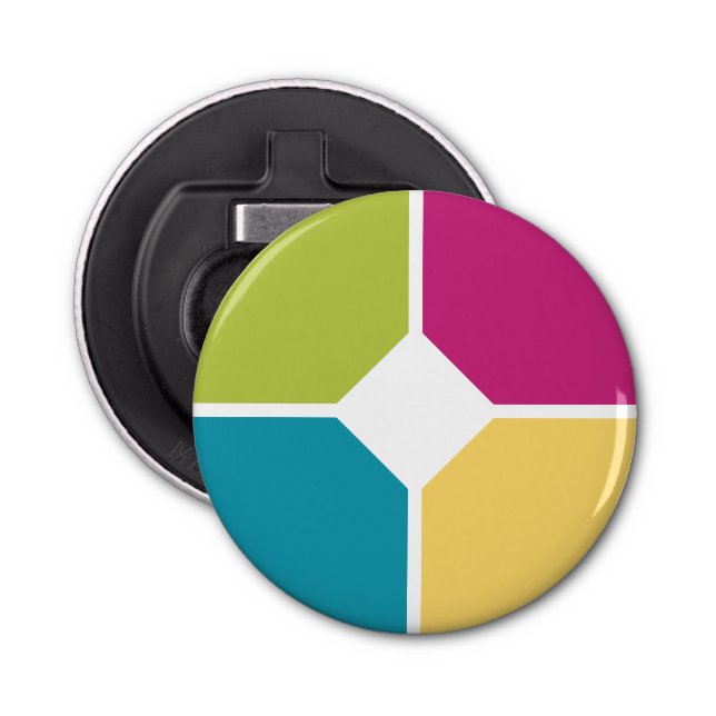 Tillvalstext för SOMMER FÄRG Quadrants (SUMMER) Flasköppnare (Framsidan)