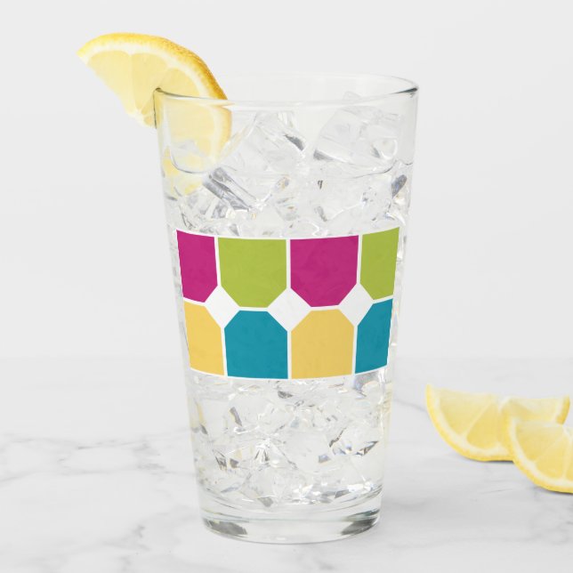 Tillvalstext för SOMMER FÄRG Quadrants (SUMMER) Glaskopp (Framsida Ice)