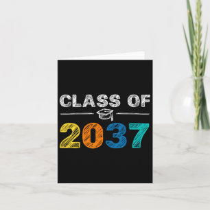 Tillväxt 2037 med mig Första skoldagen Kort