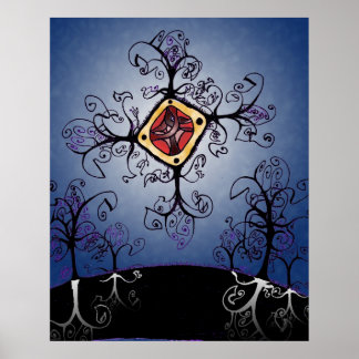 Tillväxt i Fantasy Poster