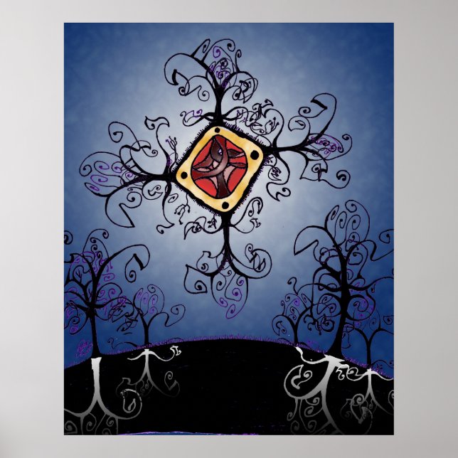 Tillväxt i Fantasy Poster (Framsidan)