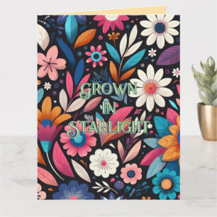 Tillväxt i Starlight Greeting Card Kort