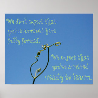 Tillväxt- och beredskapsklassrum Poster